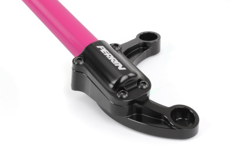 Subaru Legacy Strut Brace - Front - Perrin Performance - Pink - `05-`09